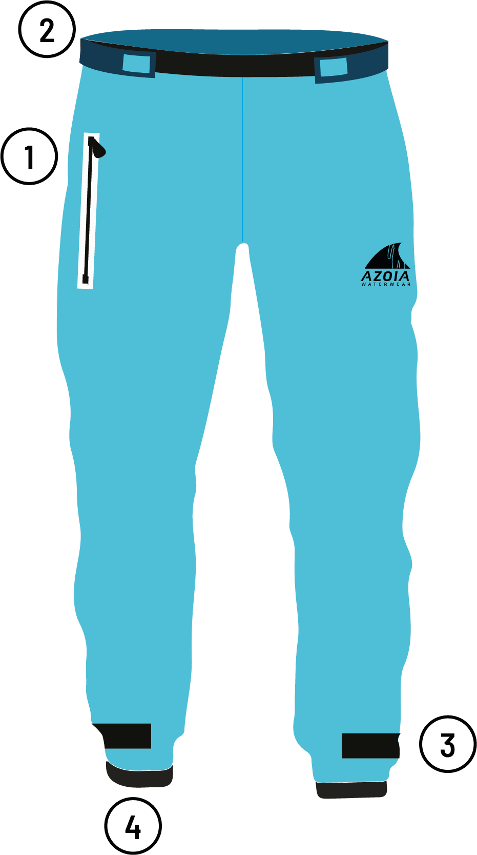 SPLASH PANTS Adraga | Women's